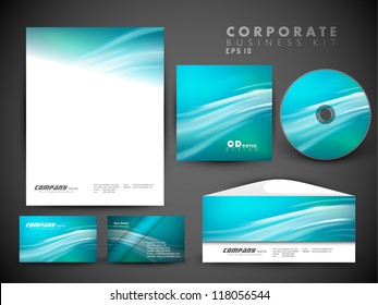 Professional corporate identity kit or business kit for your business includes CD Cover, Business Card, Envelope and Letter Head Designs in EPS 10 format.