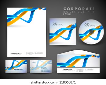 Professional corporate identity kit or business kit for your business includes CD Cover, Business Card, Envelope and Letter Head Designs in EPS 10 format.