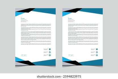 Professional Corporate Letterhead Design For Company.