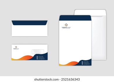 Professional Corporate official paper document c4 and dl envelope design