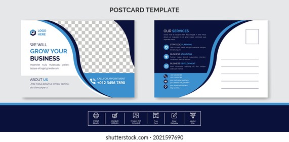 Design für professionelle Postkarten	

