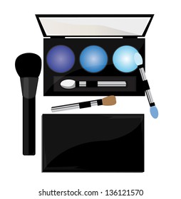 Professional cosmetics illustration