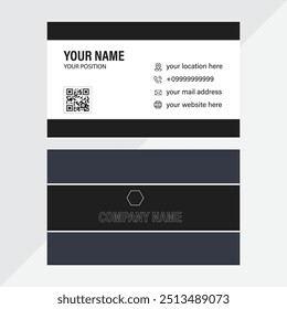 Professional and creative business card 
