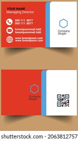Professional and Creative Business Card Design Template  
