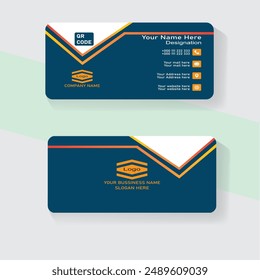 Professional creative business card design
