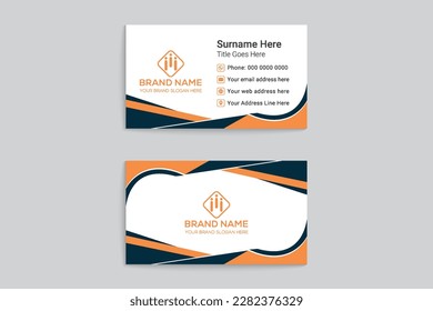 Professional creative business card template design for your business