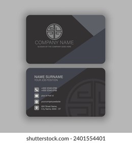 Professional and Creative Business Card Template