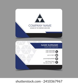 Plantilla de tarjeta profesional y creativa