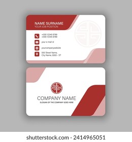 Professional and Creative Business Card Template