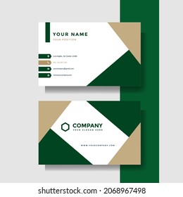 Professional creative business card vector template