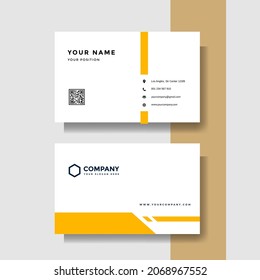 Professional creative business card vector template