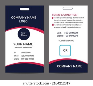 Professional Creative Business and Education ID Card