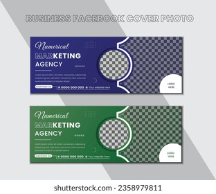 Professional and Creative Business Facebook Cover,  vector template, geometric shapes for tech, Corporate 
Business Facebook pamphlet brochure cover design, layout modern with blue Facebook Cover.