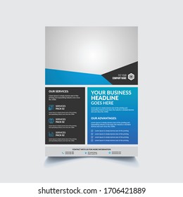 Professional Creative Colorful Modern Abstract Corporate Business Marketing Advertising Flyer Design Minimal Vector Templates