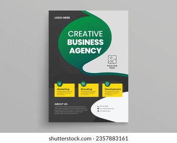 Professional Creative Corporate Business Flyer Template Design