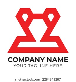 Professionelle, kreative Corporate Design-Design-Vorlage für abstrakte Firmenlogo für Ihr Unternehmen