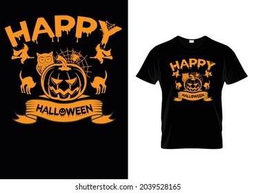 Professional and creative Halloween T-shirt Design