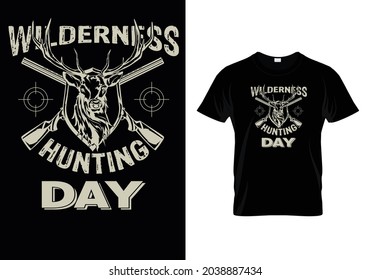 professional and creative hunting t-shirt design