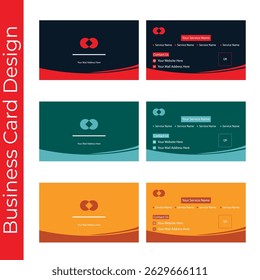 Professional Creative Impactful Visual Identity Business Card Design