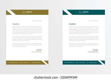 Professional Creative Letterhead For Business
