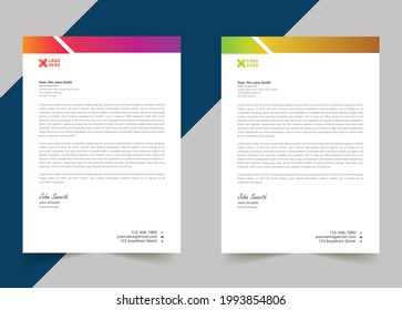 Professionelles kreatives Briefkopfdesign für Ihr Unternehmen