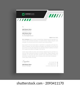 Professional creative letterhead template design for your business