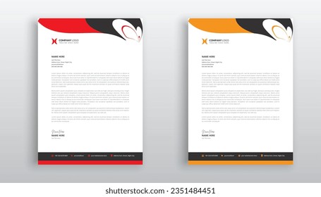 professionelles kreatives Briefkopfdesign für Ihr Unternehmen