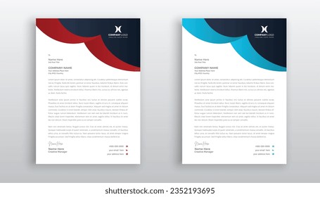 professionelles kreatives Briefkopfdesign für Ihr Unternehmen