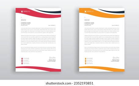 professional creative letterhead template design for your business
