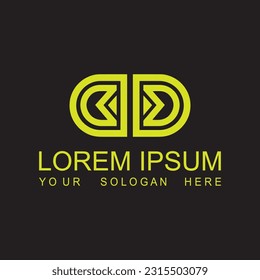 Professional and creative logo design with dg