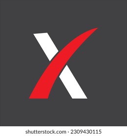 Professional and creative logo design with X logo