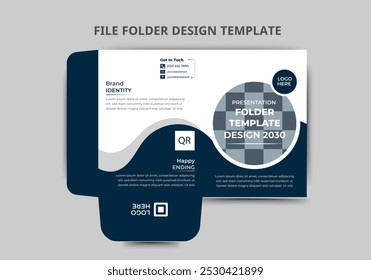 Professional creative Luxury corporate presentation Document Folders for your business, Modern folder design, presentation folder template,Cleaning Service Business Presentation folder for files.