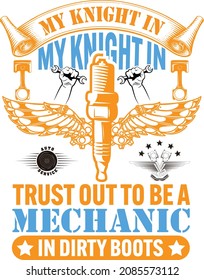 professional creative mechanical t shirt design