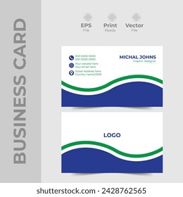 professional ,Creative and modern business card template and own design.