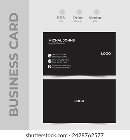 professional ,Creative and modern business card template and own design.