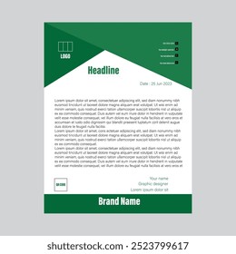 Diseño moderno creativo del membrete del Profesional  