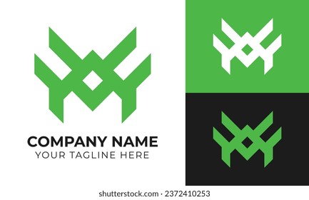 Plantilla de diseño de logotipo profesional creativo, moderno y mínimo