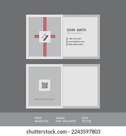 Professional Creative Modern Minimal Clean Corporate Business Card Template Design