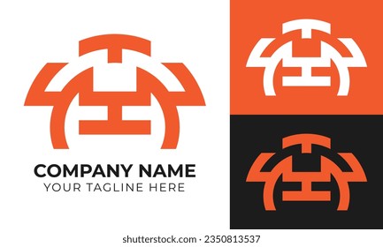 Plantilla profesional creativa moderna minimalista de diseño de logotipo empresarial abstracto