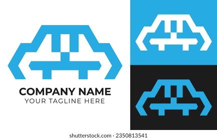 Plantilla profesional creativa moderna minimalista de diseño de logotipo empresarial abstracto