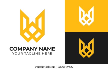 Professional creative modern real estate house and home logo design template