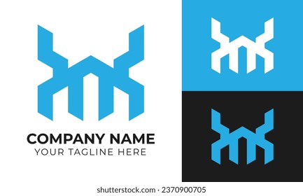 Professional creative modern real estate house and home logo design template