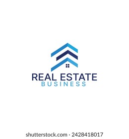 Professional, creative and modern real estate vector logo design template, Use for property management, branding, professional, building, construction, architecture business or company.