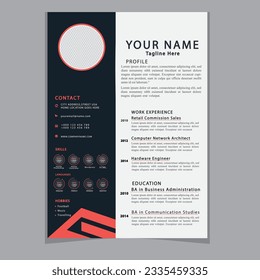 Plantilla CV Profesional Creativa Y Moderna De Reanudación
