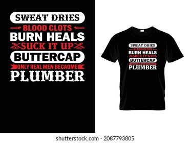 professional and creative plumber vector t shirt design bundle 