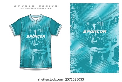 Professional Cricket Jersey Sports Apparel Vector Jersey Design Template