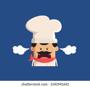 Professional Cute Chef - Screaming in Aggression