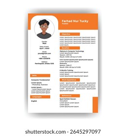 Professional CV or Resume 2025