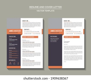 Professional Cv, Resume And Cover Letter for your Company, Corporate, Business, Advertising, Agency, and Internet business.
