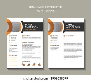 Professional Cv, Resume And Cover Letter for your Company, Corporate, Business, Advertising, Agency, and Internet business.
